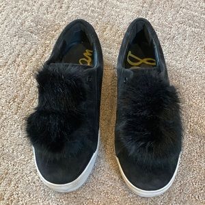 Sam Edelman slip ins with pompon